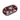 Rose Glow Burgundy Oval Pleksi Tepsi