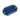 Equestrian Blue Oval Pleksi Tepsi